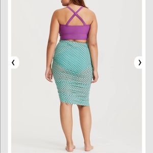 NWT Torrid X Disney The Little Mermaid Swim Coverup 🧜🏽‍♀️👙